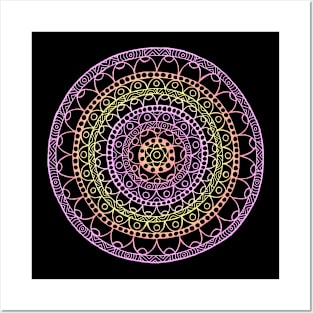 Colorful Mandala Posters and Art